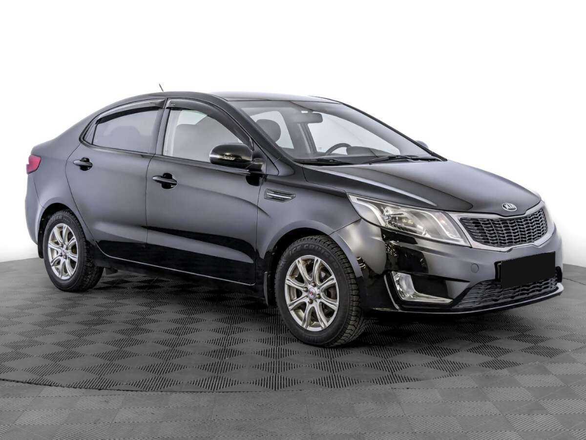 Kia Rio 5-speed, 2014 - фото №3