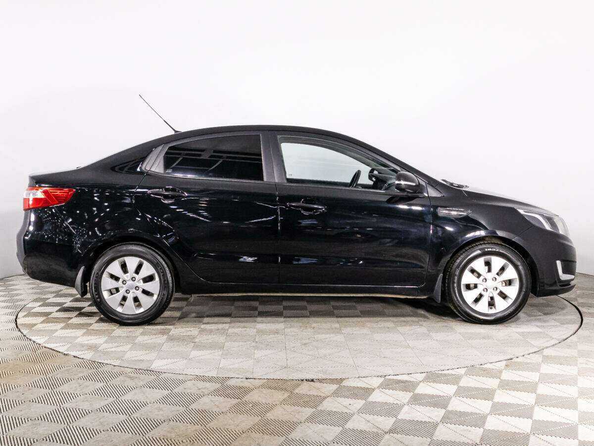 Kia Rio 6-speed, 2014 - фото №4