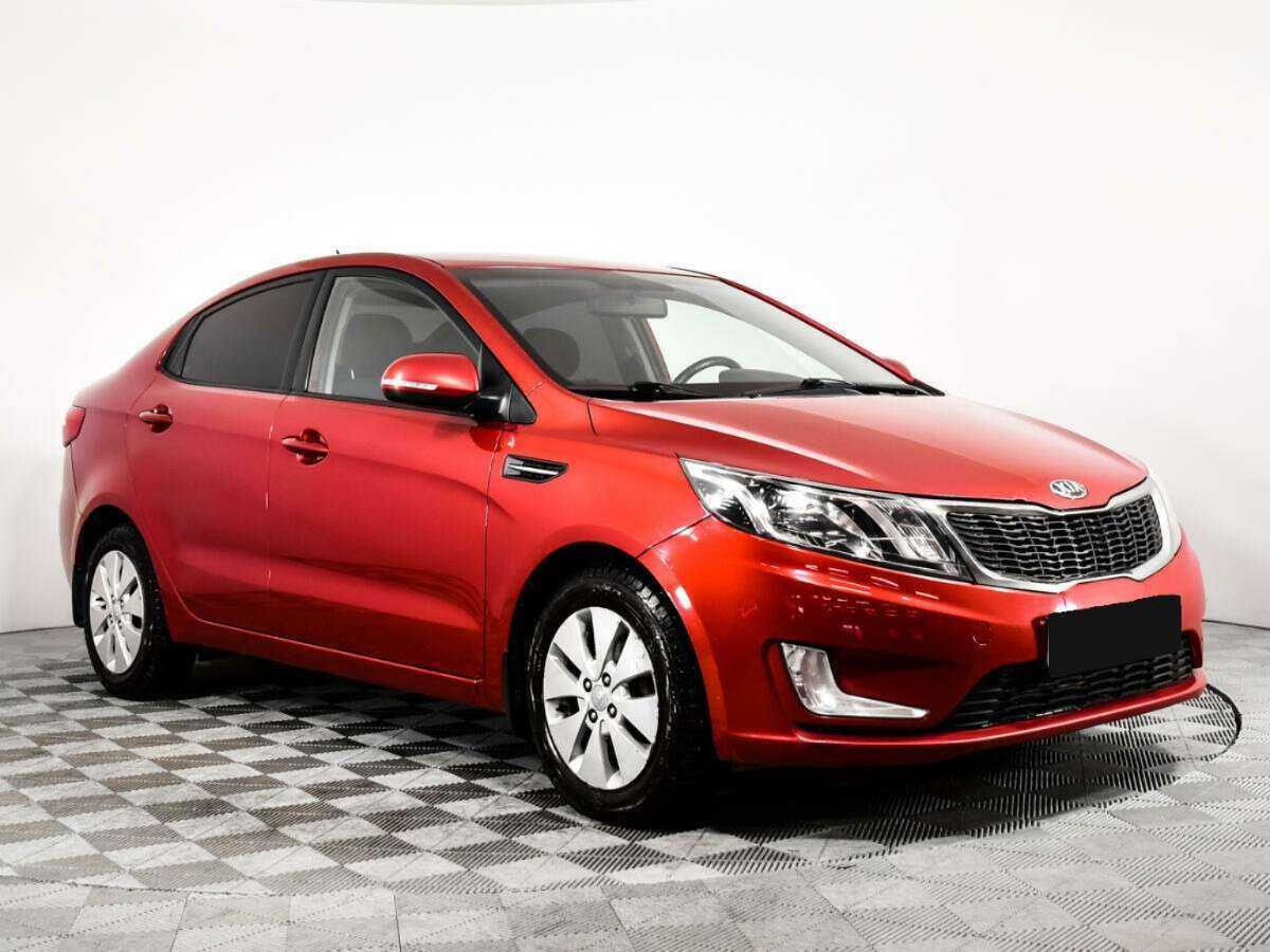 Kia Rio 4-speed, 2013 - фото №3