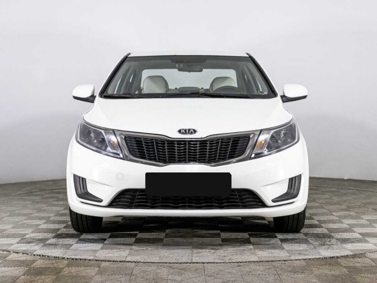 Kia Rio 5-speed, 2012 - фото №2