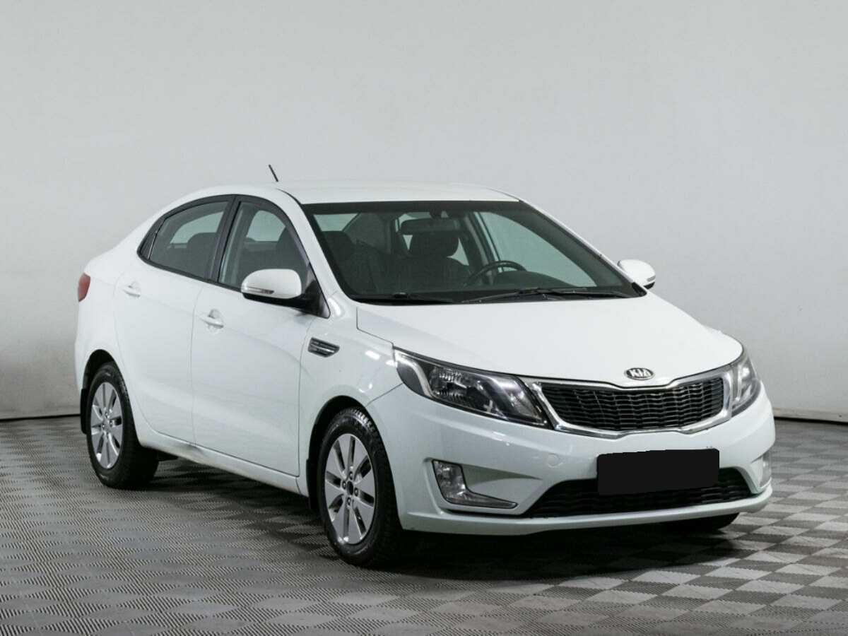 Kia Rio 4-speed, 2013 - фото №3