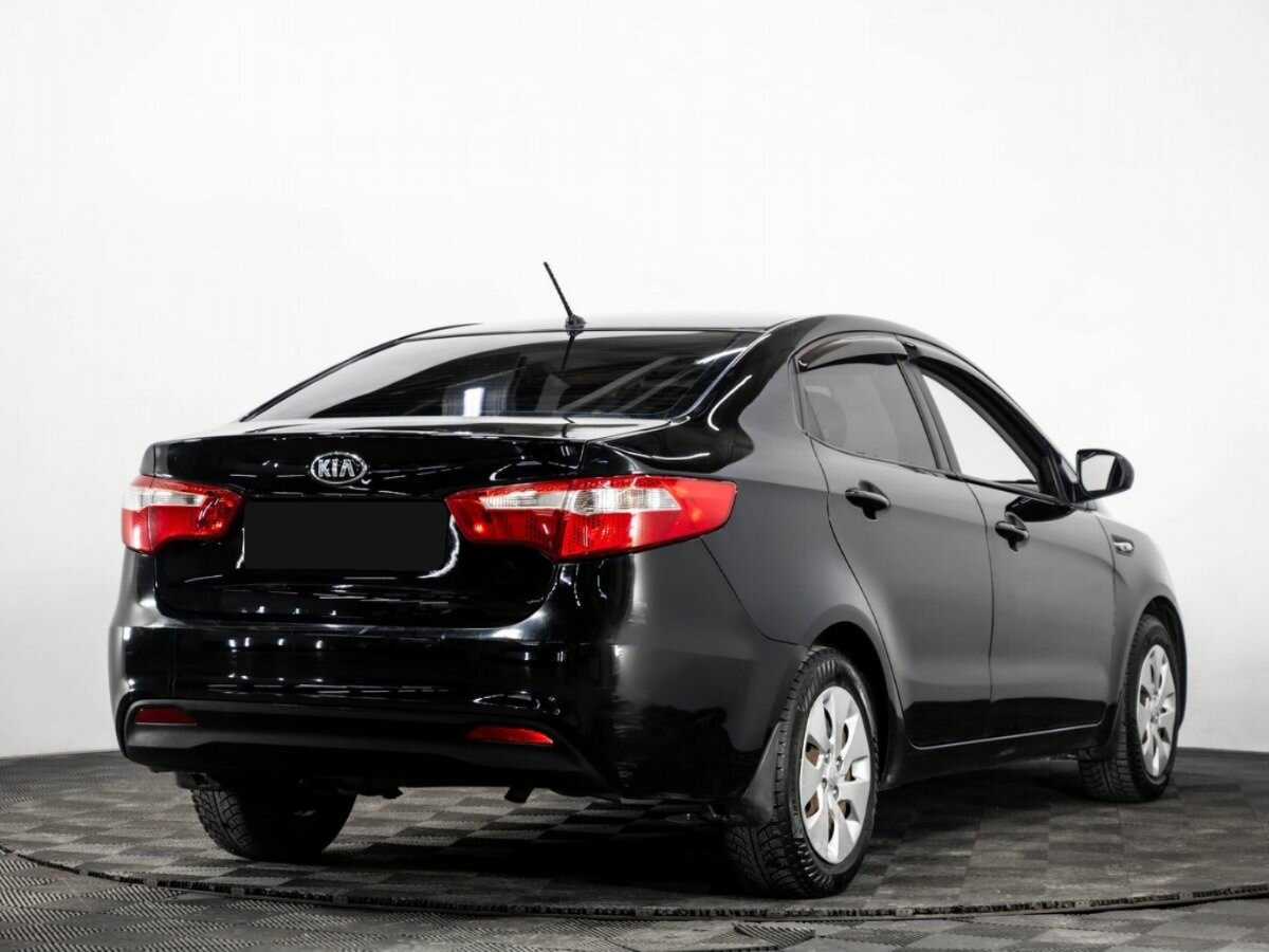 Kia Rio 5-speed, 2013 - фото №4