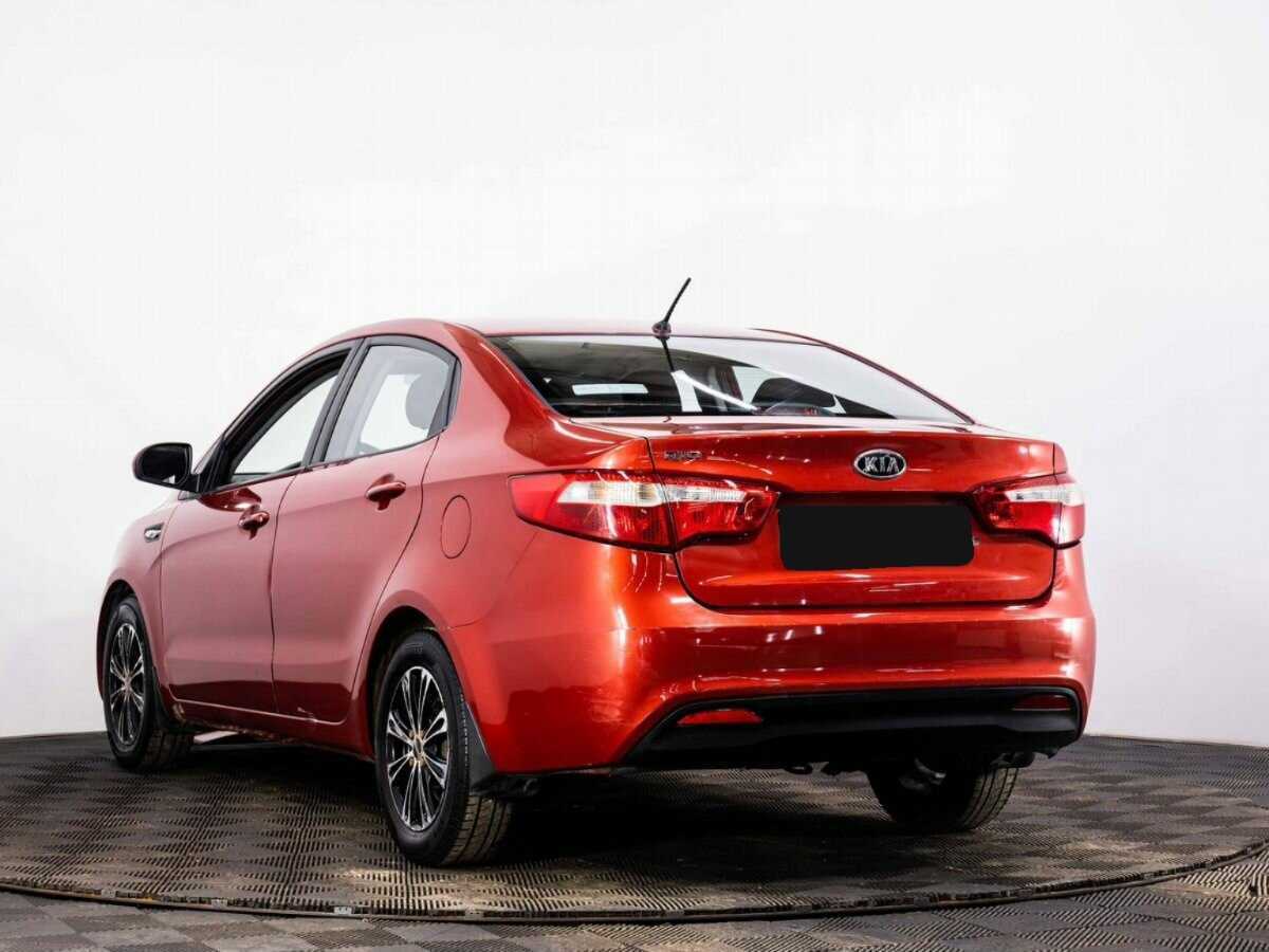 Kia Rio, 2012 - фото №4