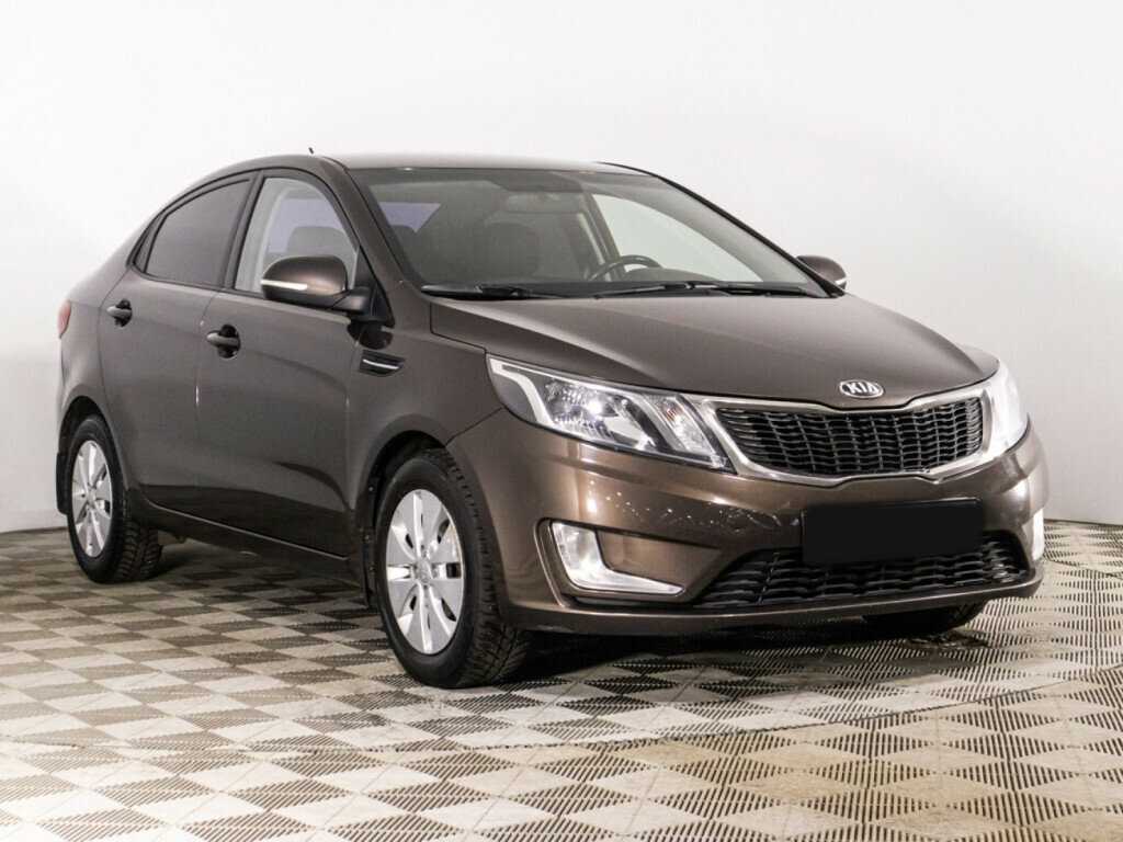 Kia Rio 6-speed, 2015 - фото №3