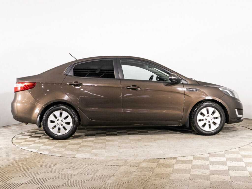 Kia Rio 6-speed, 2015 - фото №4