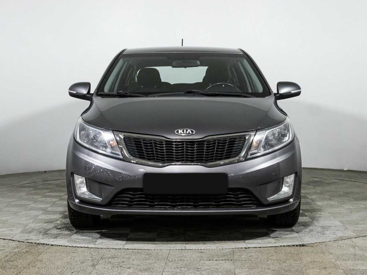 Kia Rio 5-speed, 2013 - фото №2