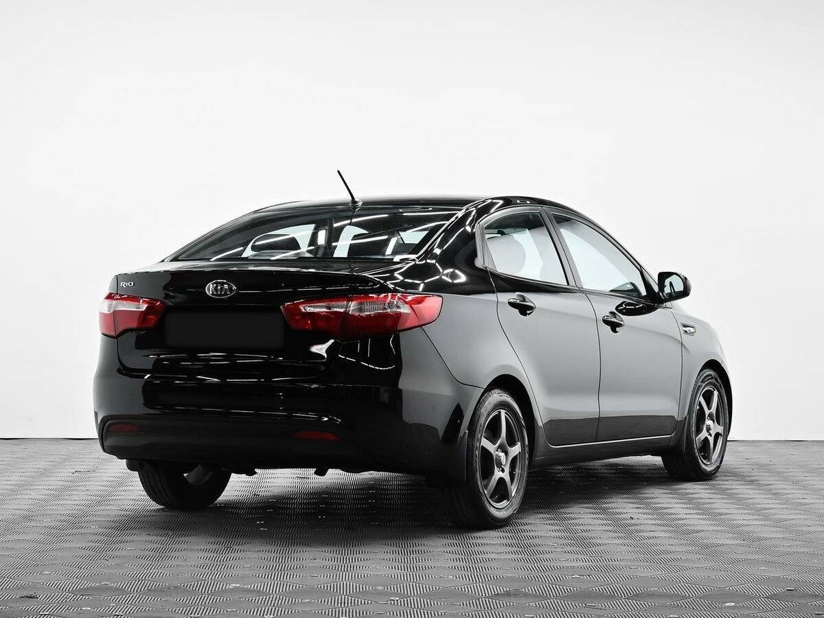 Kia Rio 4-speed, 2014 - фото №4