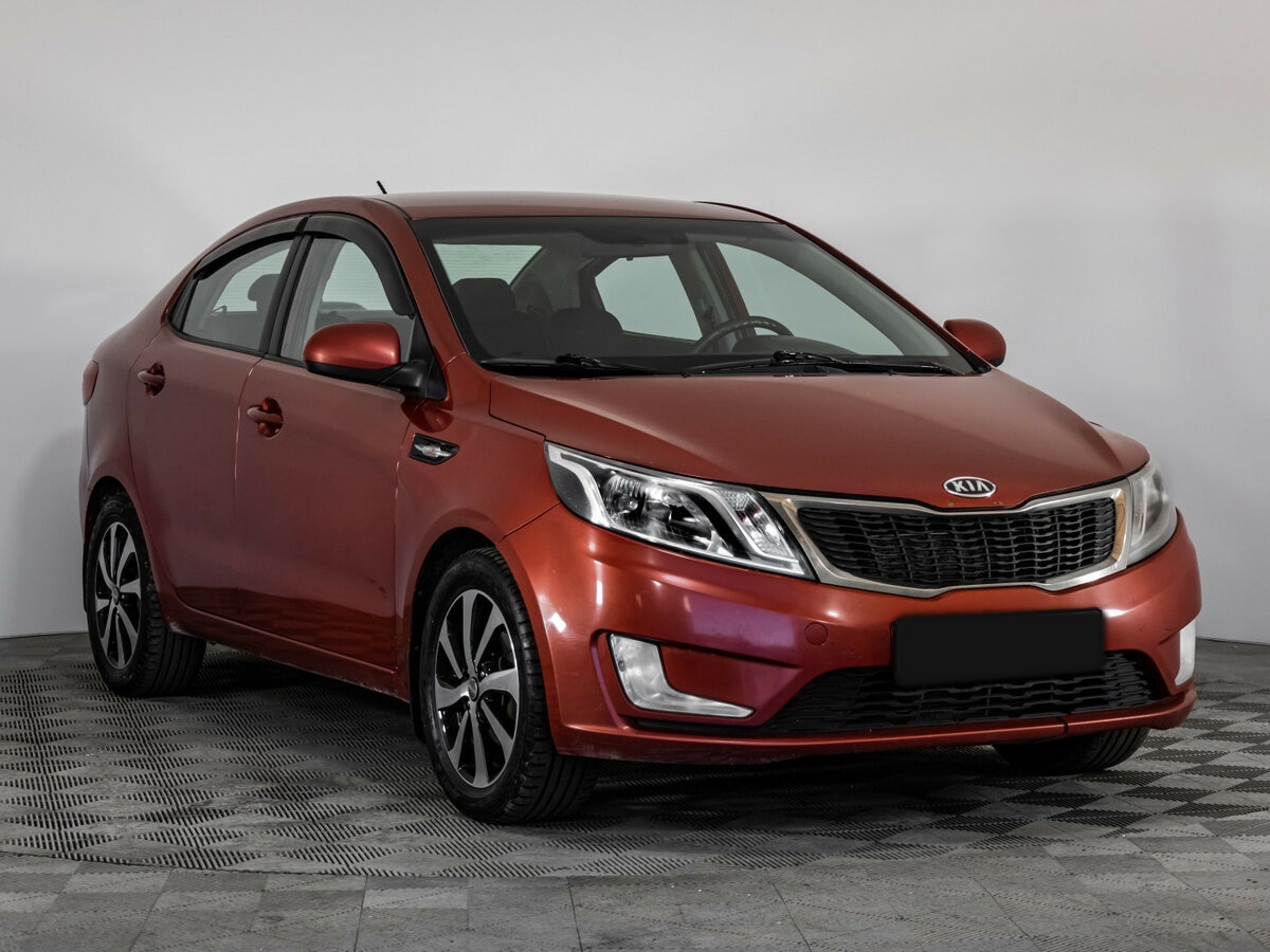 Kia Rio 5-speed III, 2012 - фото №3