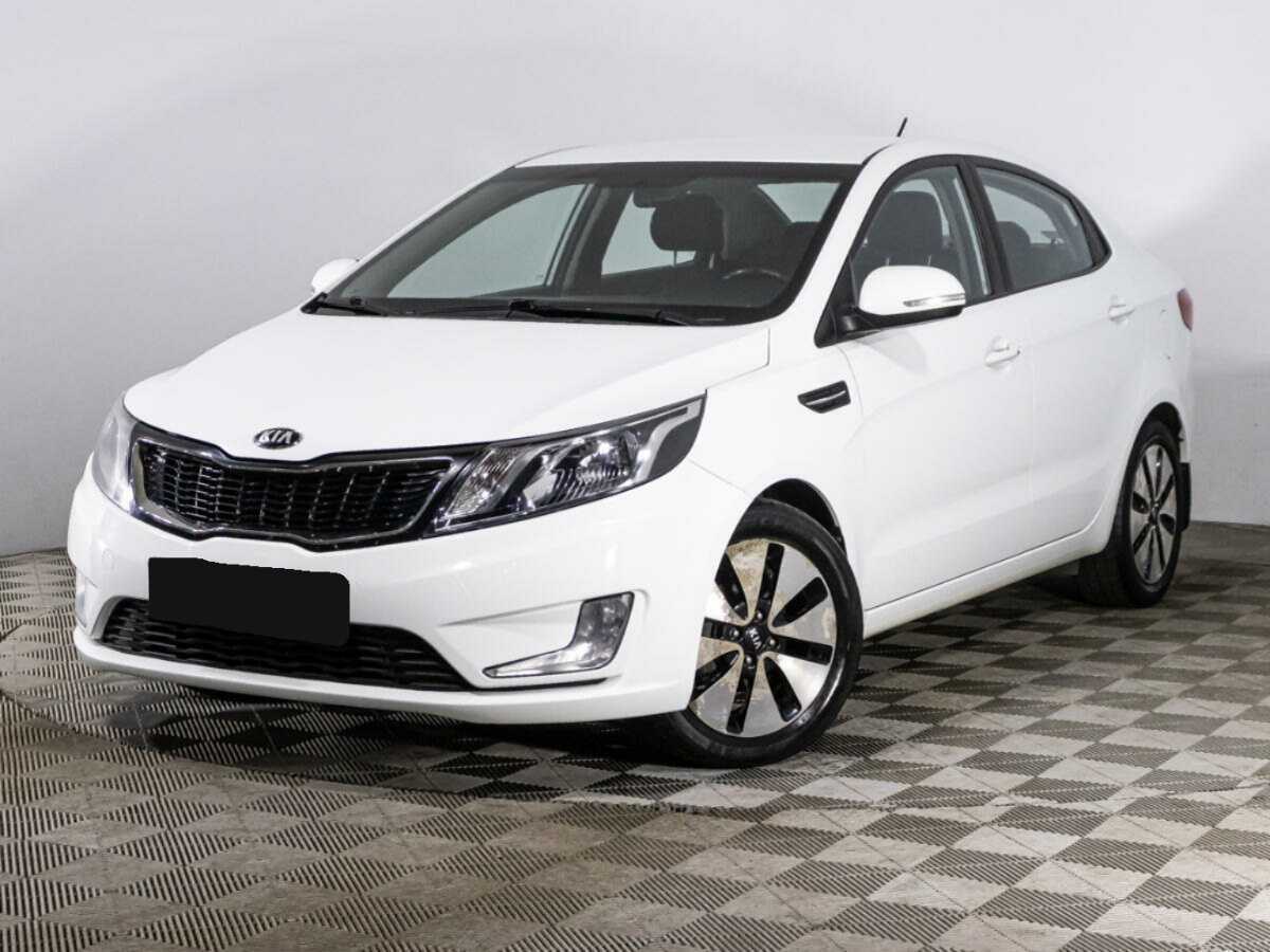 Kia Rio 6-speed, 2014